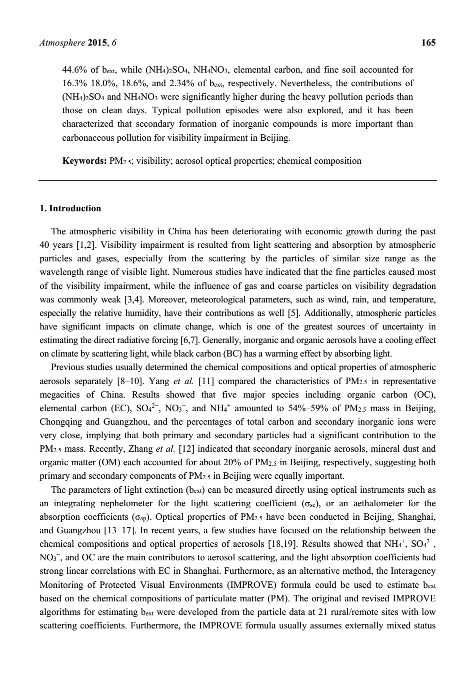 PM2.5 Chemical Compositions and Aerosol Optical Properties in Beijing during the Late Fall-Kebin He_第2页