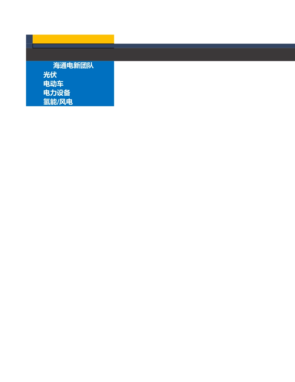 风电产业链数据库-海通证券-220724 _第2页