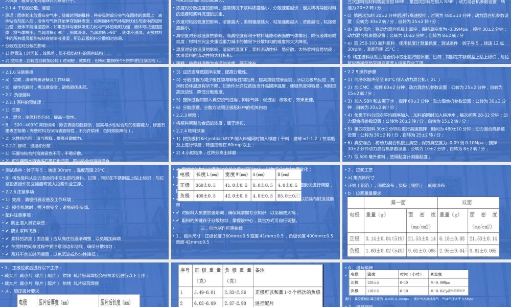 03  锂离子电池工艺大全