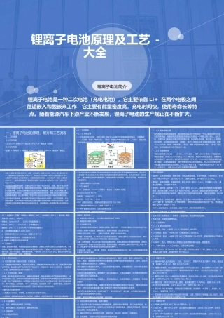 03  锂离子电池工艺大全