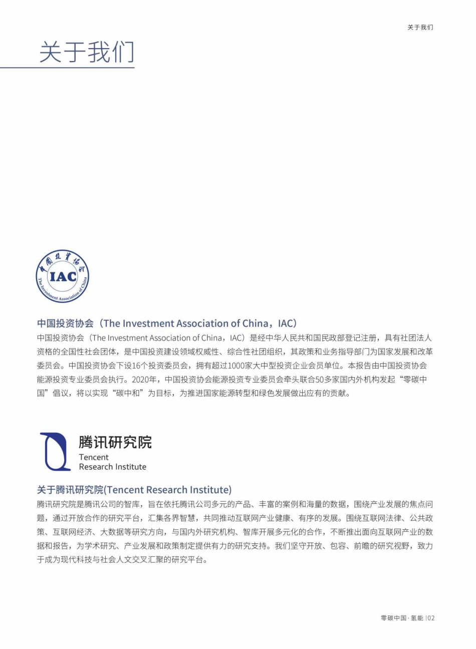 2021零碳中国·氢能蓝皮书—执行摘要_第3页