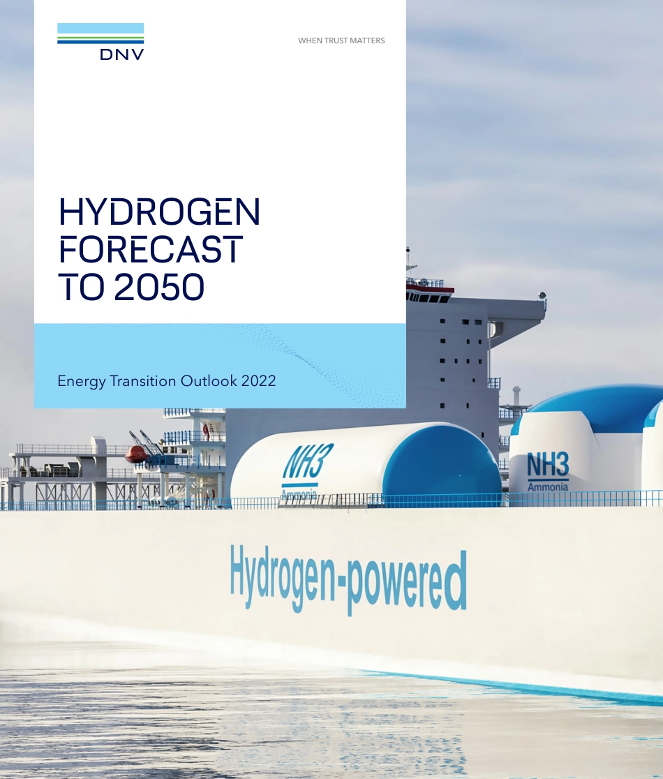 DNV-全球能源转型展望2022—氢能预测至2050-118页_第1页