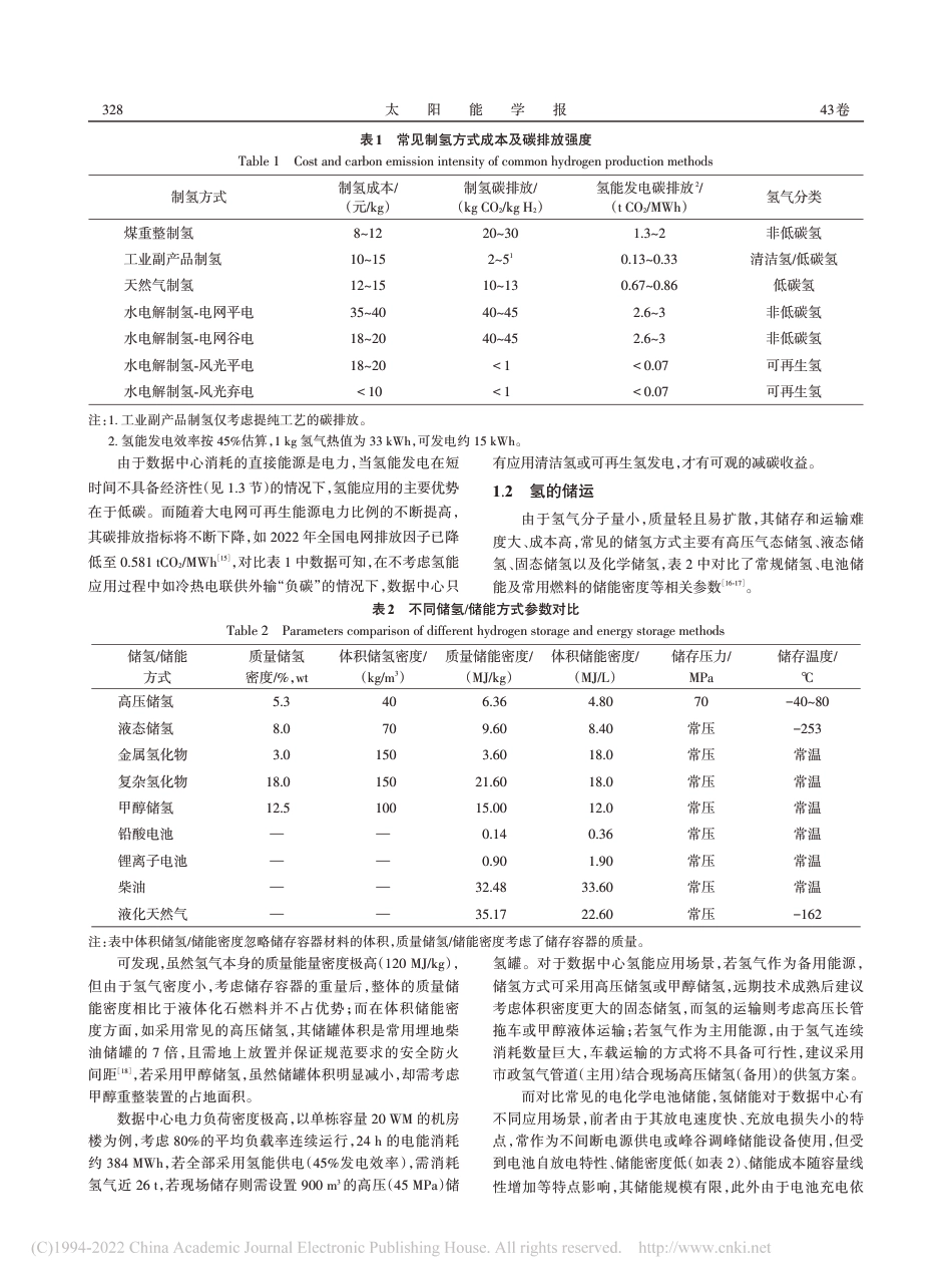 “双碳”背景下数据中心氢能应用的可行性研究_张诚_第2页