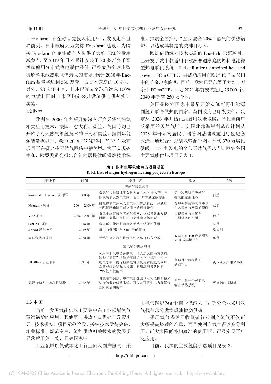 中国氢能供热行业发展战略研究_李琳红_第2页