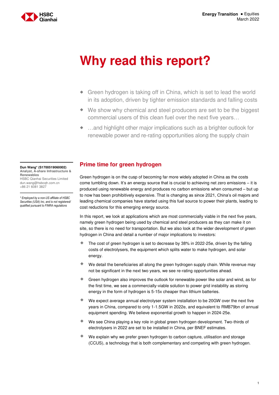 中国绿色氢：准备好了吗（英）-HSBC-56页_第2页