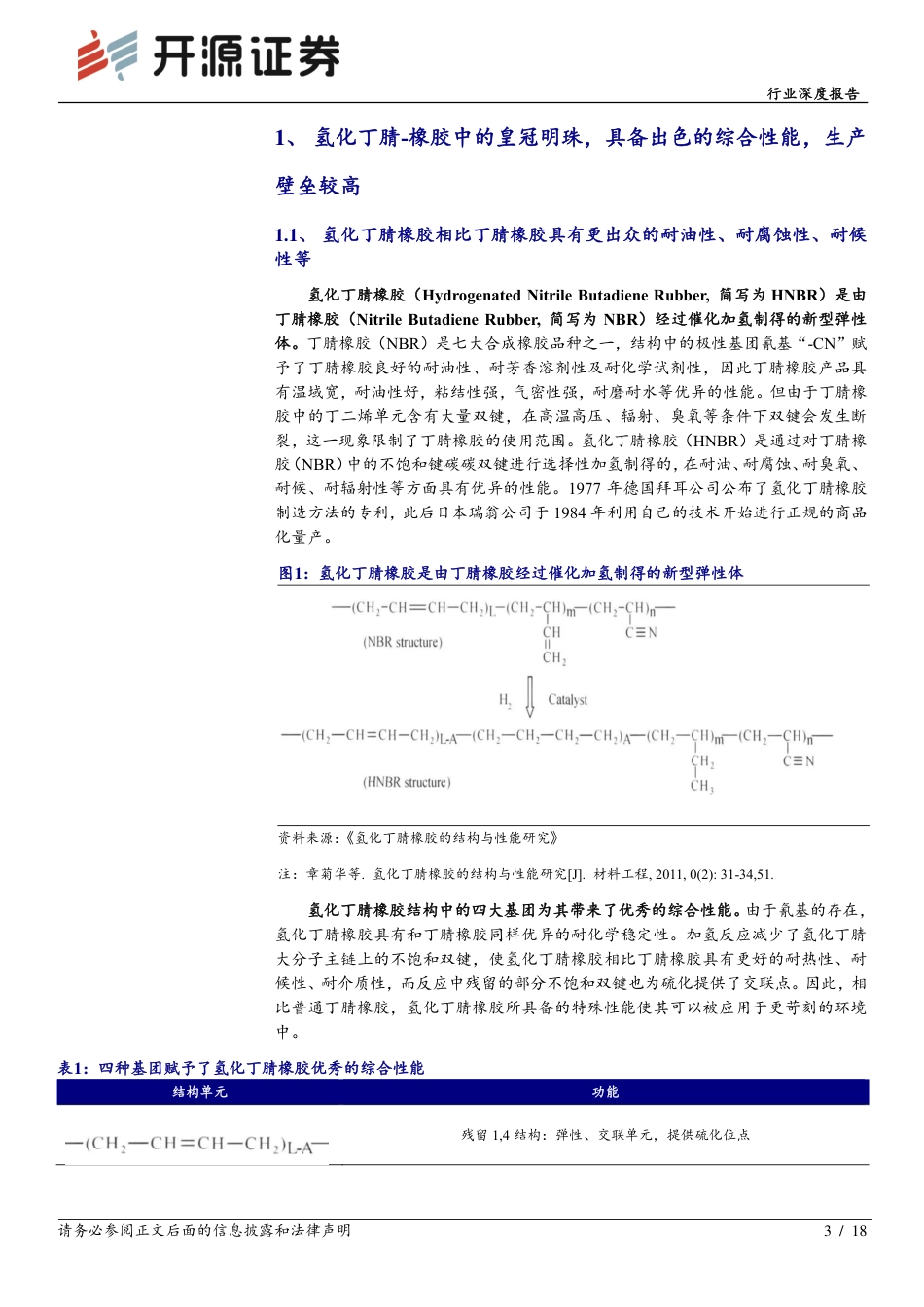 化工行业深度报告：氢化丁腈_橡胶领域皇冠明珠，进军锂电赛道，市场潜力蓄势待发-20220629-开源证券-18页_第3页