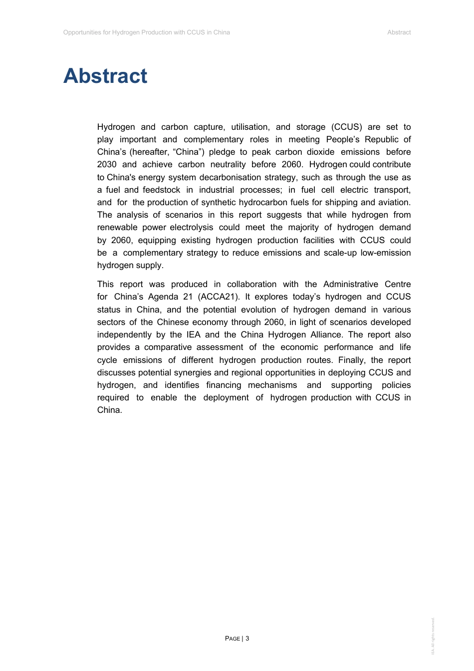 国际能源署-中国CCUS制氢的机遇-77页_第3页