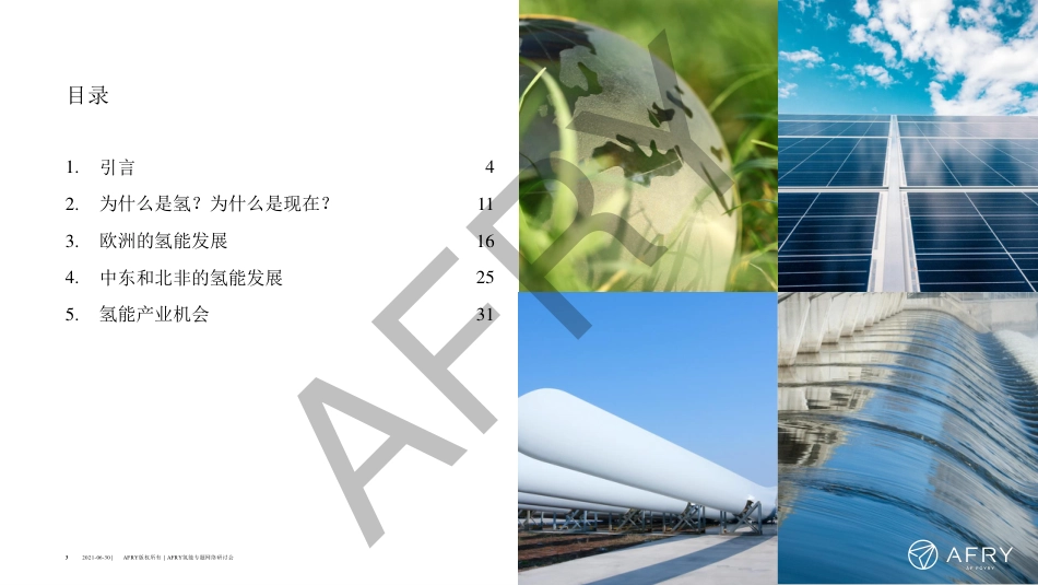 欧洲和中东的氢能发展之路-AFRY_第3页
