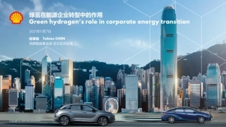 绿氢在能源企业转型中的作用-壳牌