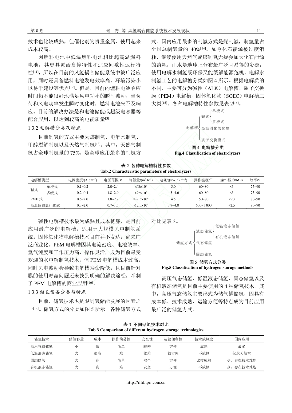 风氢耦合储能系统技术发展现状_第3页