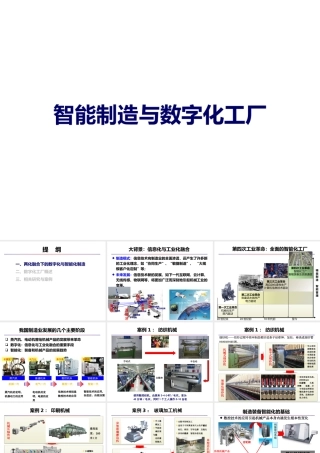 智能制造与数字化工厂