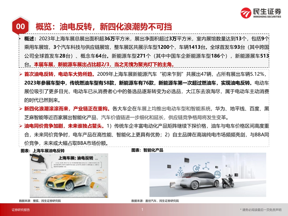 2023上海车展小结及投资建议：群英荟萃，自主引领--民生证券_第2页