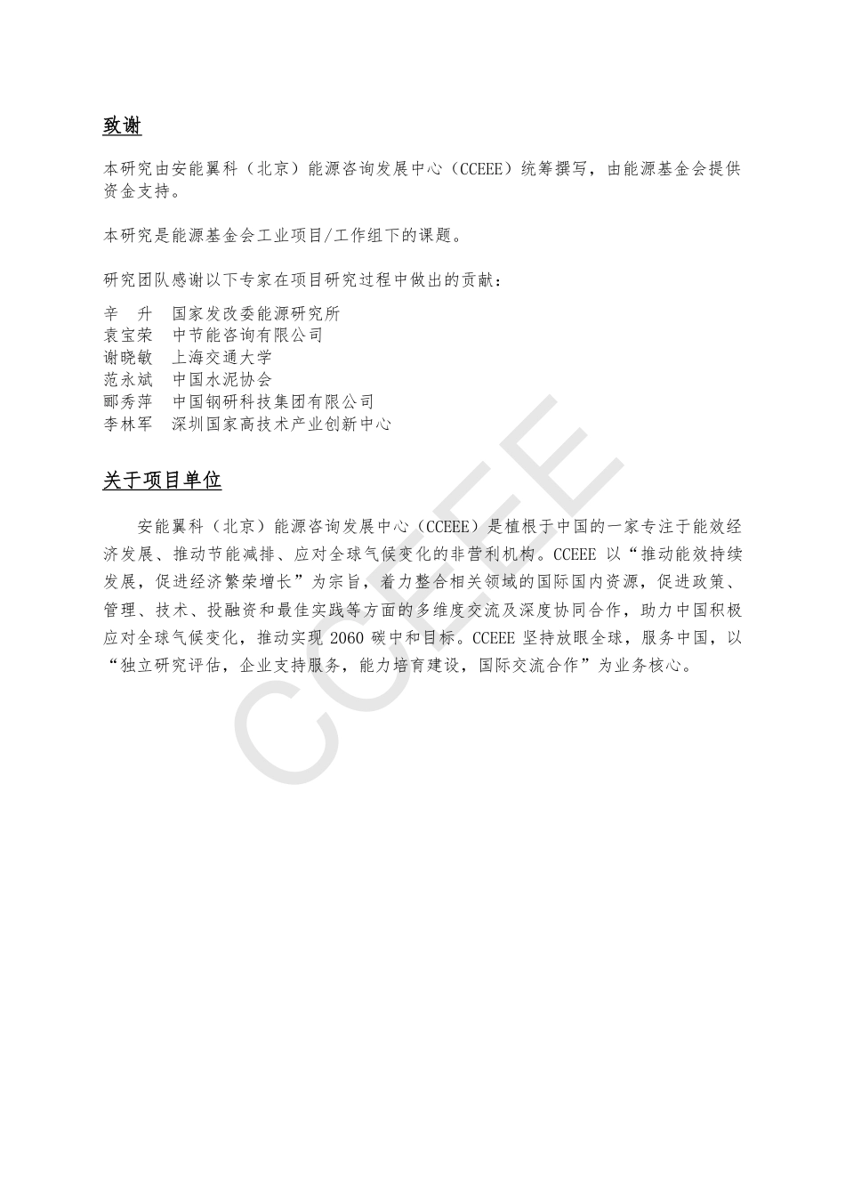 主要工业行业节能低碳技术研究与评估：钢铁和水泥--CCEEE_第2页