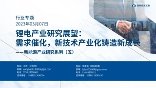 新能源产业研究系列（五）-锂电产业研究展望：需求催化，新技术产业化铸造新成长--国泰君安
