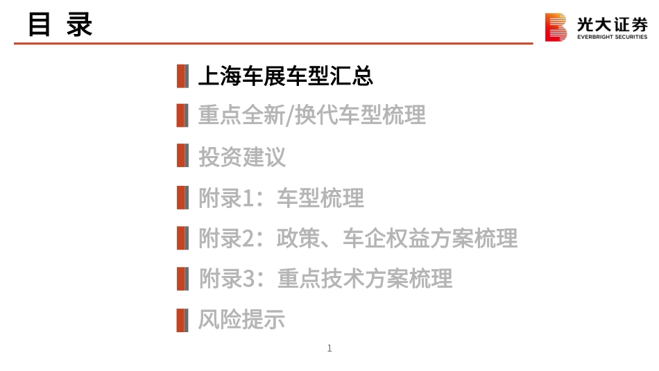 汽车行业上海车展跟踪报告：百舸争流千帆竞，借海扬帆奋者先--光大证券_第2页