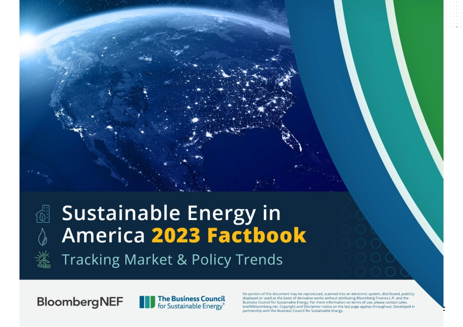 美国可持续能源现状2023（英）--Bloomberg_第1页