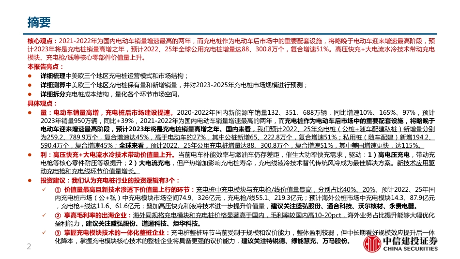 充电桩行业深度报告：柳暗花明又一村，充电桩迎黄金期--中信建投_第2页