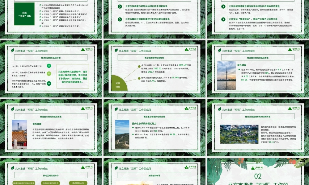 北京市“双碳”工作的进展、成效与战略思考-202304-北京市社会科学院城市问题研究所所长陆小成-38页