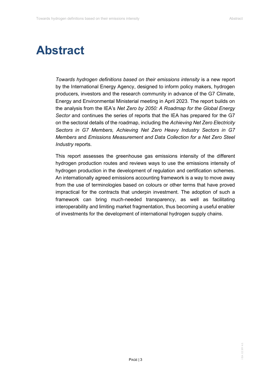 基于排放强度的氢定义（英）--IEA_第3页