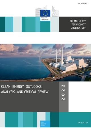 清洁能源展望2022分析与评论（英）--欧盟委员会