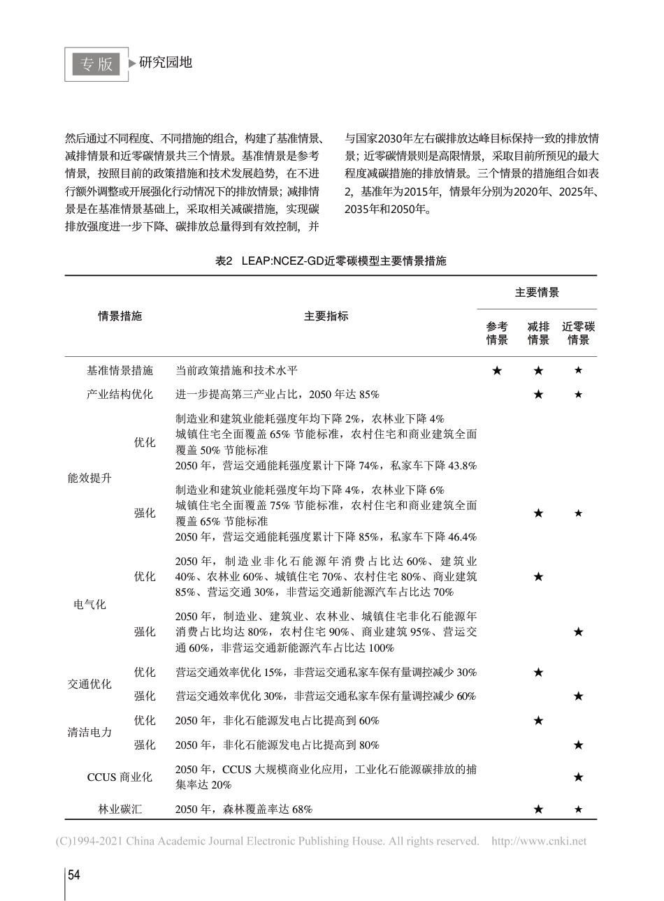 基于LEAP模型的近零碳排放区示_省略_工程技术路径研究_以广东城镇为例_许文强_第3页