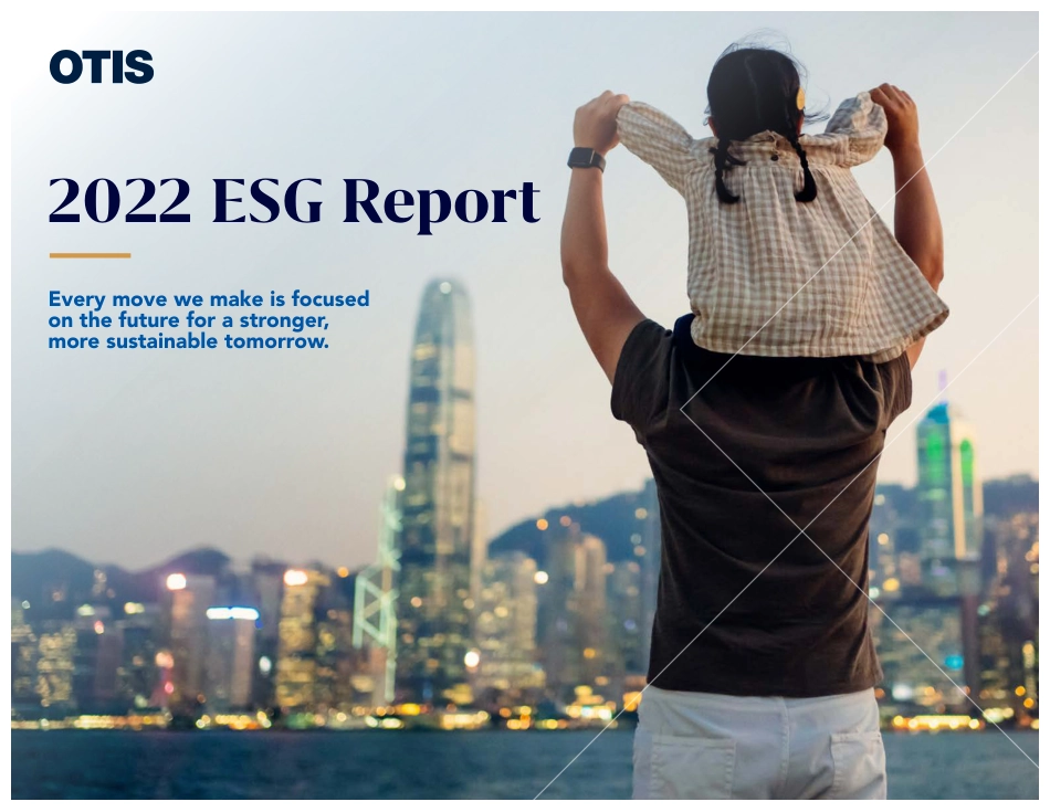 2022 ESG 报告-OTIS_第1页