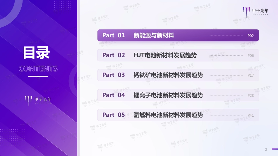 2023新能源电池材料发展概览报告-甲子光年-2023.5-50页_第2页