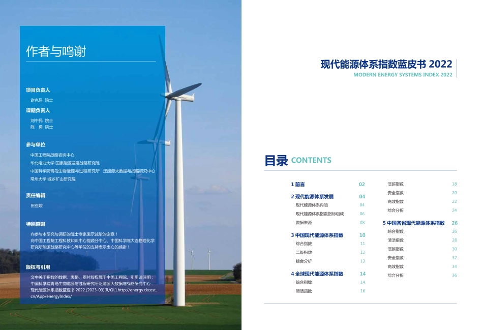 现代能源体系指数蓝皮书2022--中国工程院_第2页