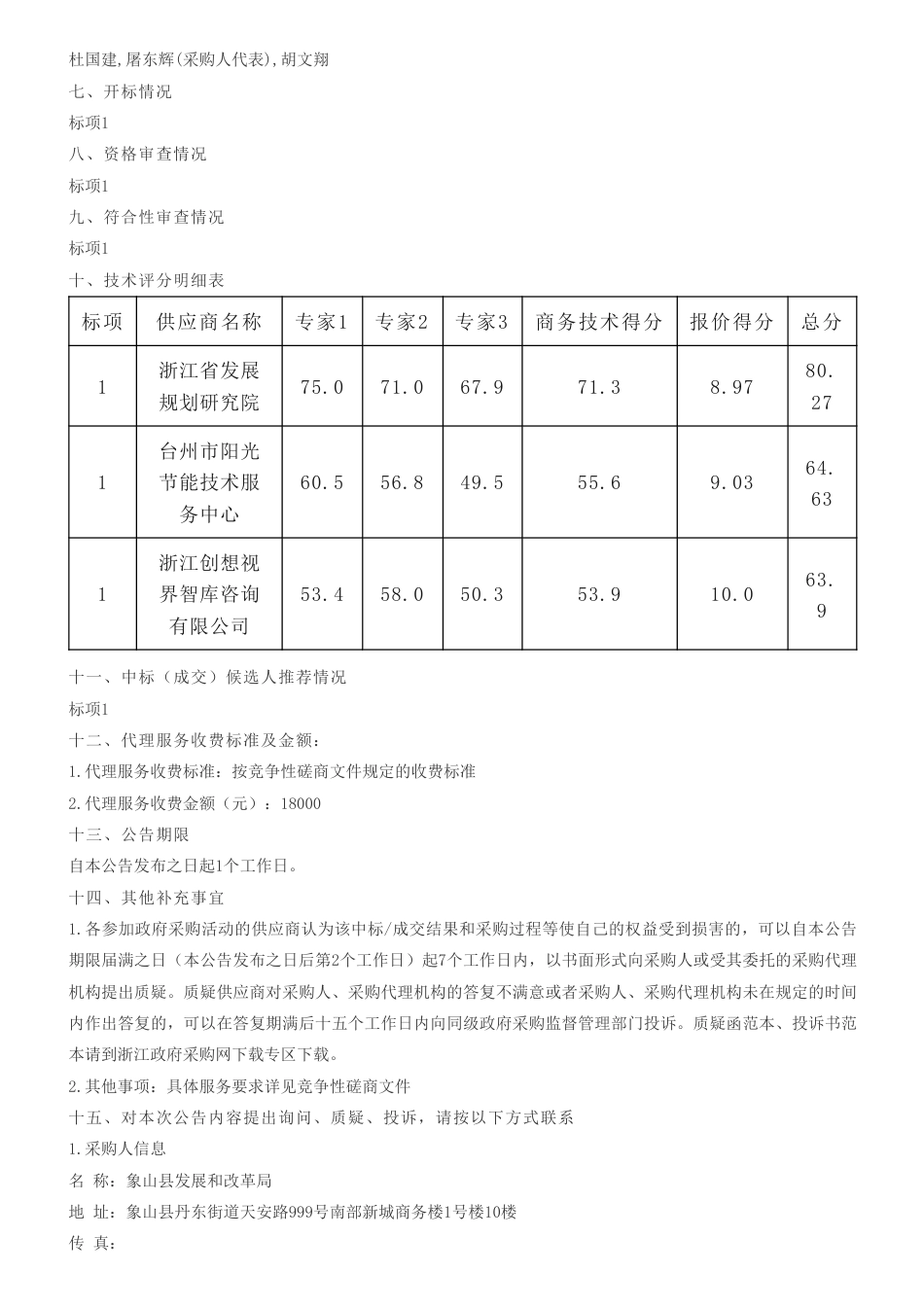 【中标】碳咨询139万-象山县低碳试点县跟踪服务及虚拟电厂课题研究咨询服务项目的中标(成交)结果公告-象山县发展和改革局_第2页