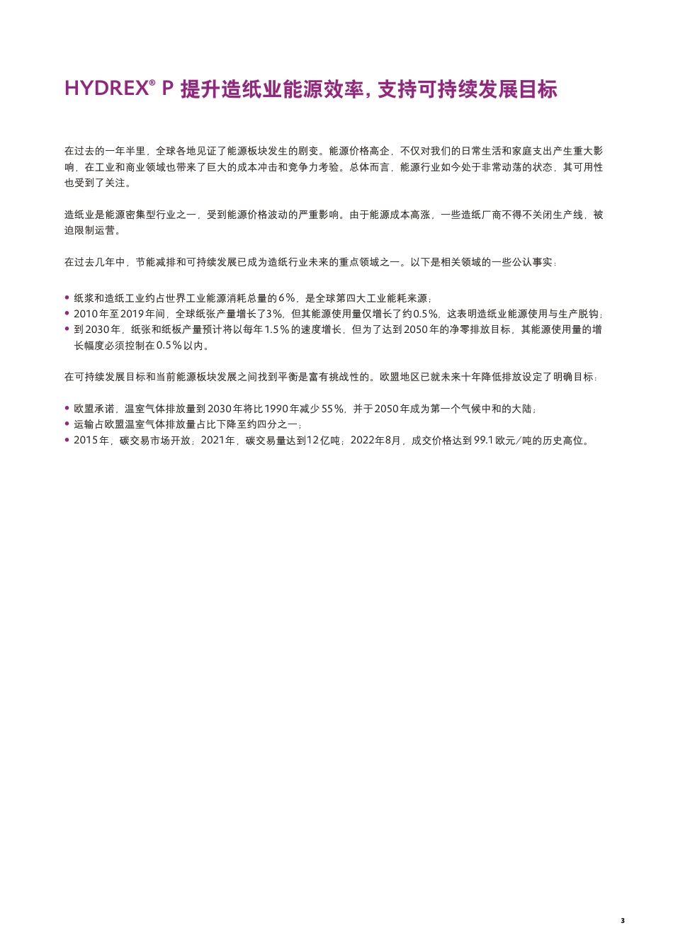 提升能源效率和可持续性-HYDREX_第3页