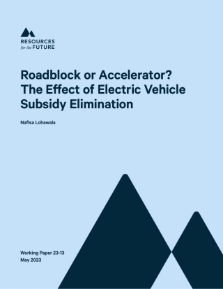 电动汽车补贴消除的效果（英文）