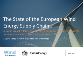欧洲风能供应链现状-56页