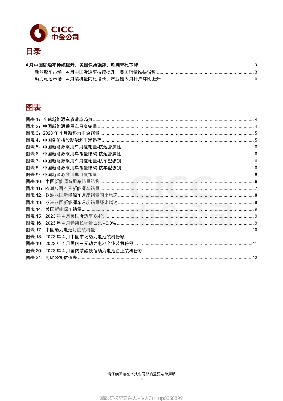 中金公司：电力电气设备：新能源车月度观察：中国渗透率持续上升，5月产业链排产环比提升_第2页
