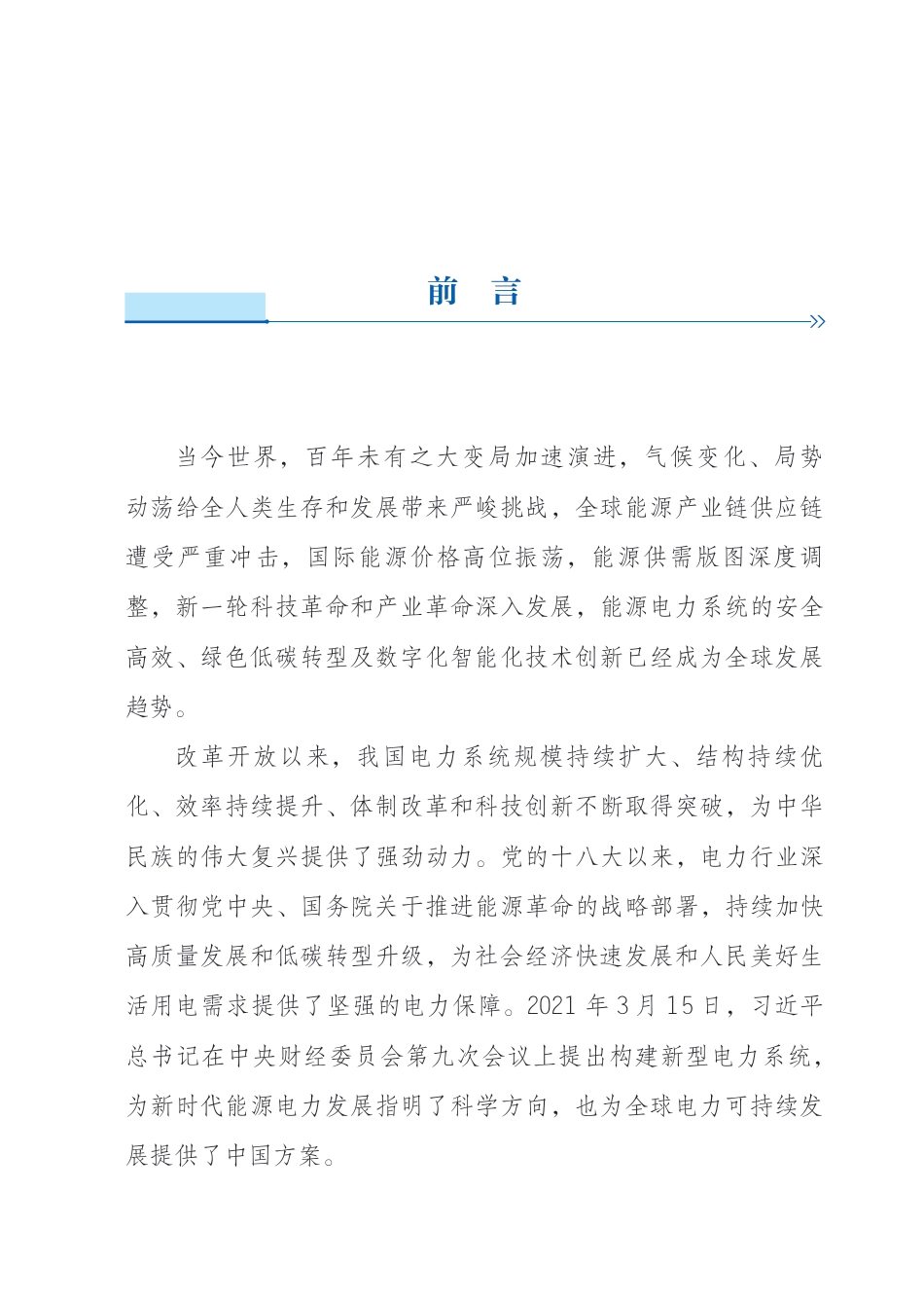 新型电力系统发展蓝皮书_第3页