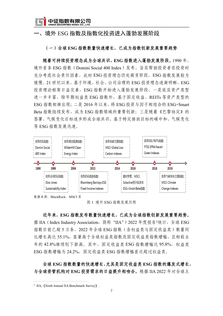 全球ESG 指数及指数化投资发展年度报告(2022)-中证指数_第2页