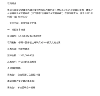 【招标】碳方案130万-德阳市国家碳达峰试点城市申报及实施方案竞争性磋商公告-德阳市发展和改革委员会
