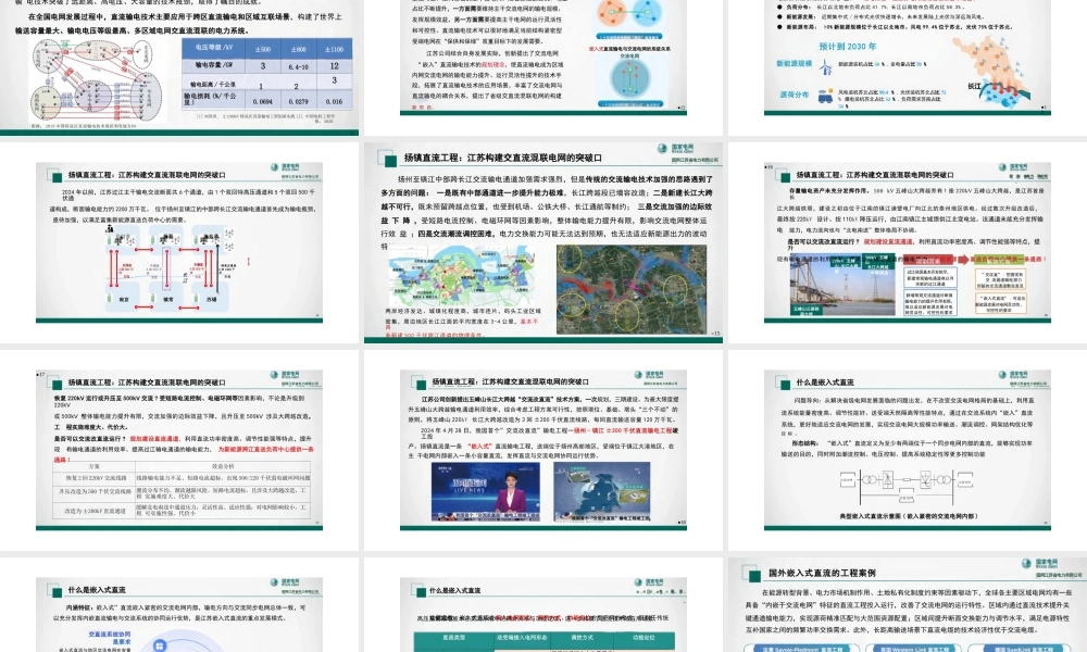 国网江苏 王之伟：江苏交直流混联电网规划建设实践与思考