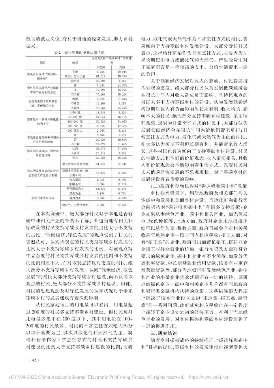乡村振兴背景下“零碳乡村”发展的影响因素实证分析—基于鄂、粤两地实证研究 _第3页