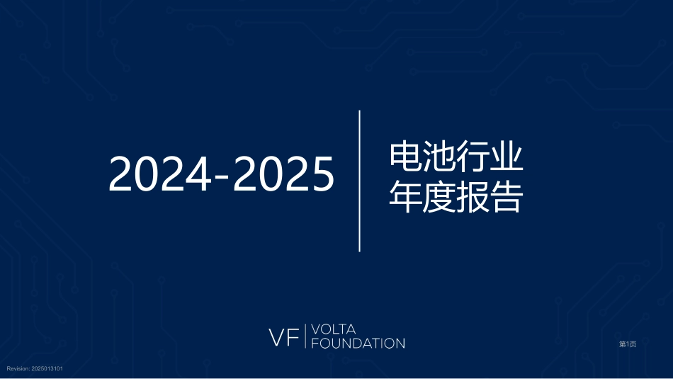 2024-2025年电池行业年度报告_第1页