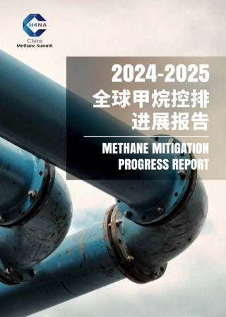 2025中国甲烷大会：2024-2025全球甲烷控排进展报告