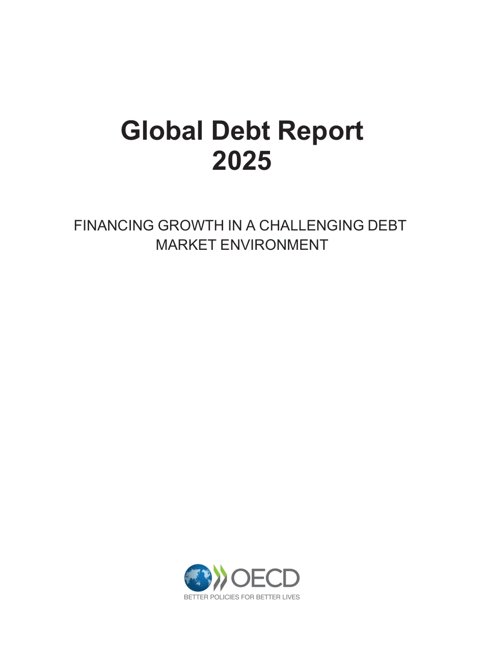 经合组织OECD：2025气候转型债券市场报告：在充满挑战的债务市场环境中融资增长（英文版）_第3页