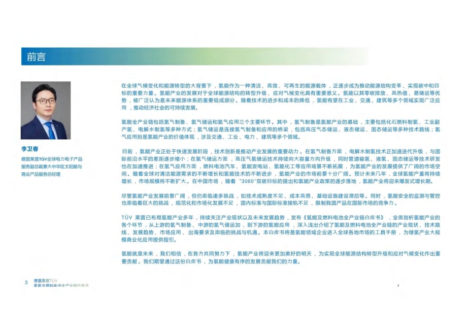 德国莱茵：2024氢能及燃料电池全产业链白皮书_第3页
