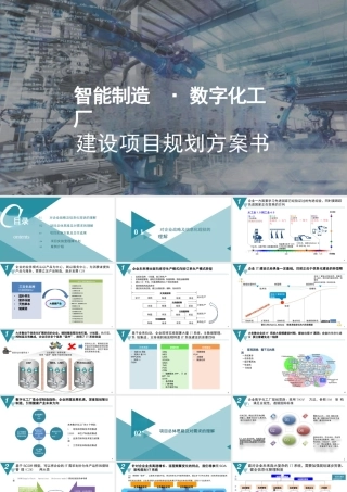 智能制造·数字化工厂建设项目规划方案书（80页）