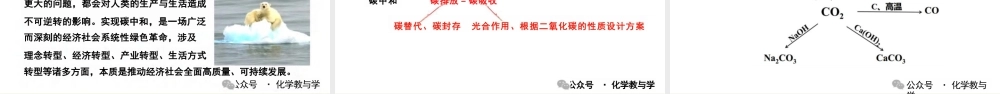 碳中和——二氧化碳的性质及转化