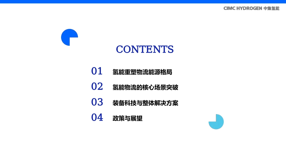 中集氢能 季浩华：氢基能源，引领物流零碳能源变革_第2页