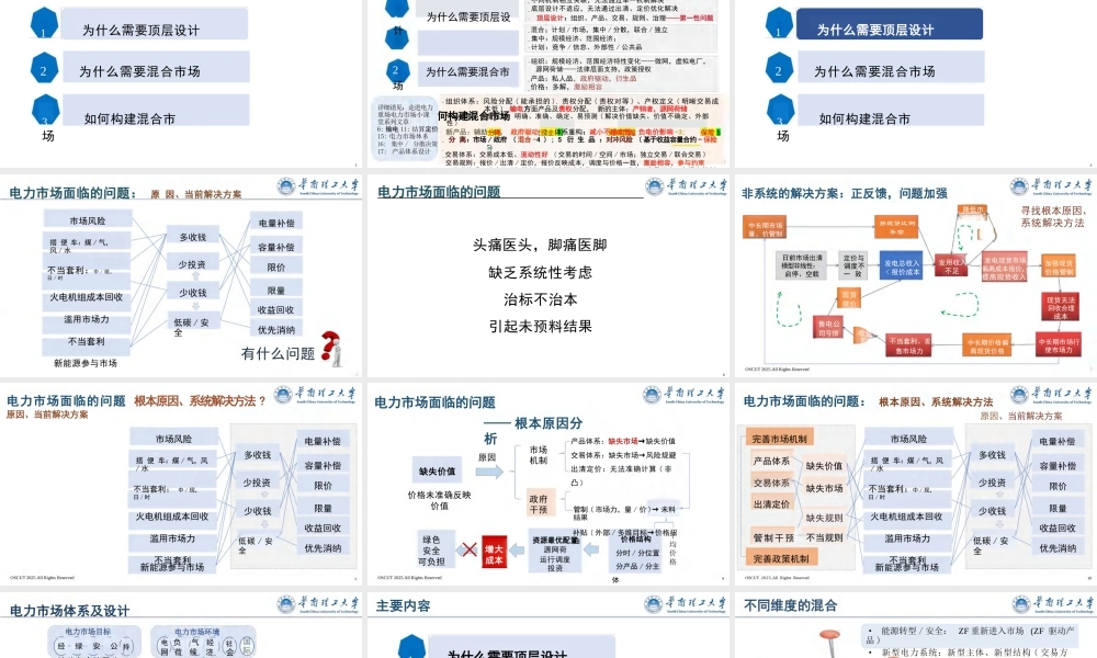 华南理工大学 荆朝霞：能源转型背景下的混合电力市场顶层设计