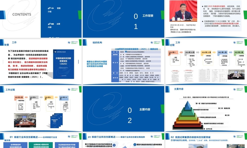 中国核能行业协会：中国核能科技创新发展报告（2025）