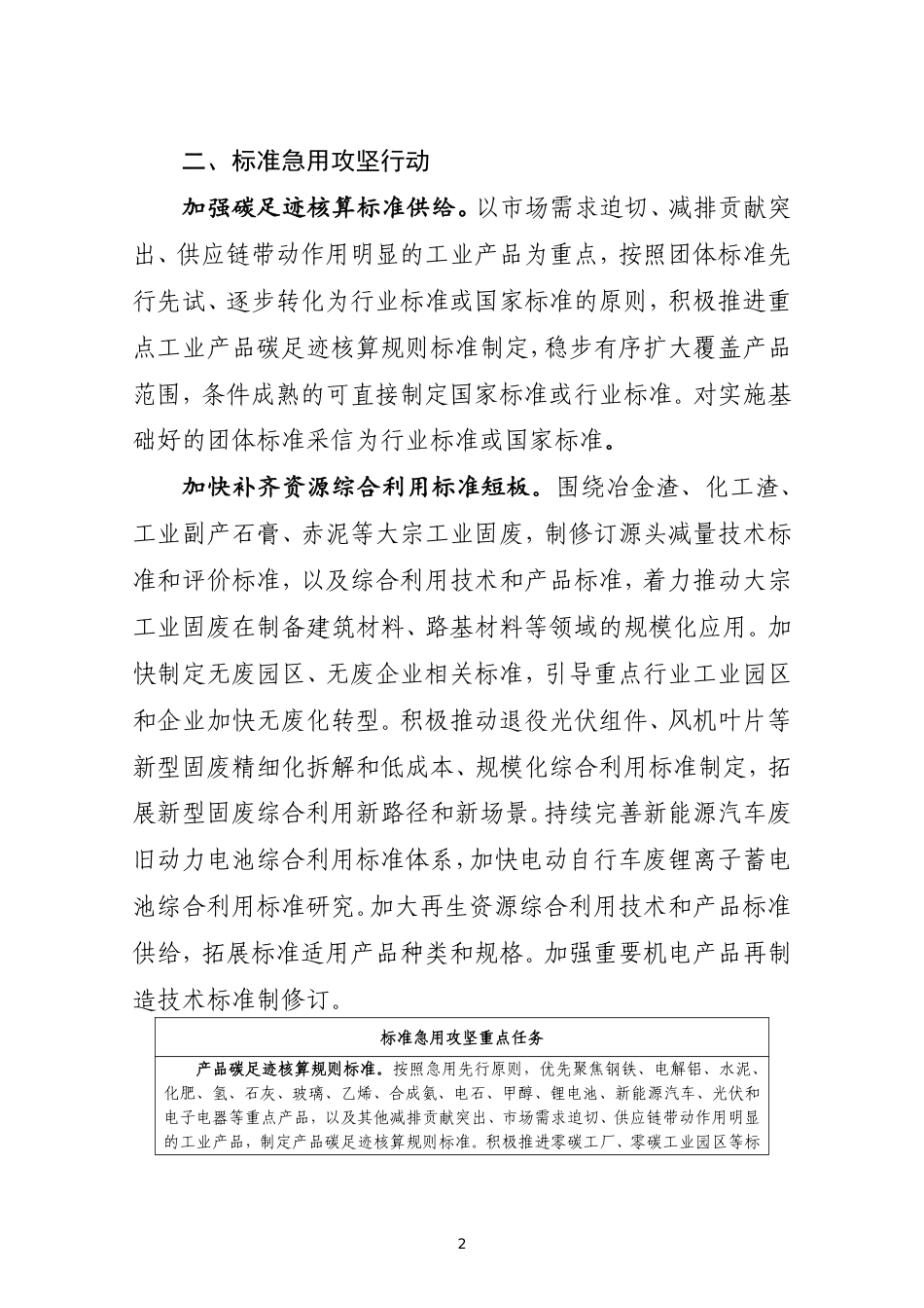 工信部关于深入推进工业和信息化绿色低碳标准化工作的实施方案_第2页
