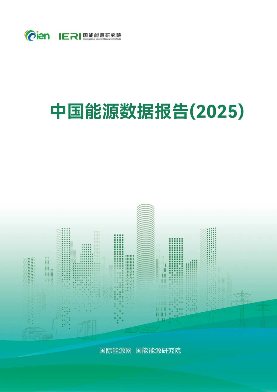 国能能源研究院：中国能源数据报告（2025）_第1页