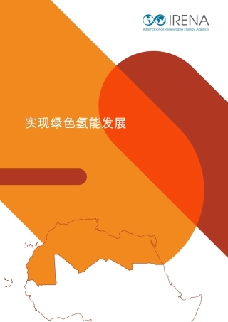 国际可再生能源署IRENA：实现绿色氢能发展